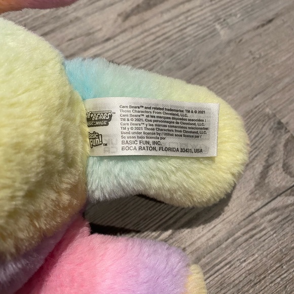 Togetherness Bear Care Bears Unlock The Magic 14" Stuffed Plush Animal Basic Fun - Picture 3 of 3